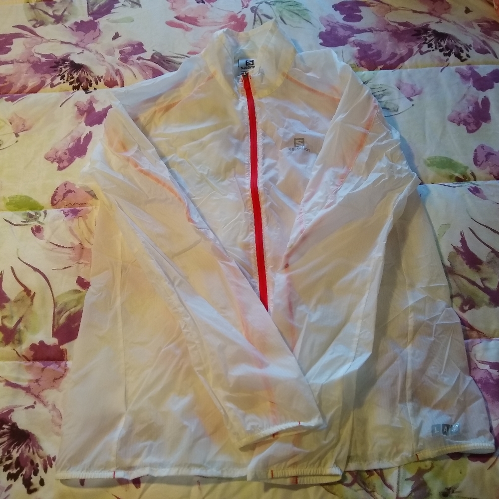 NWOT Transparent Windbreaker Jacket